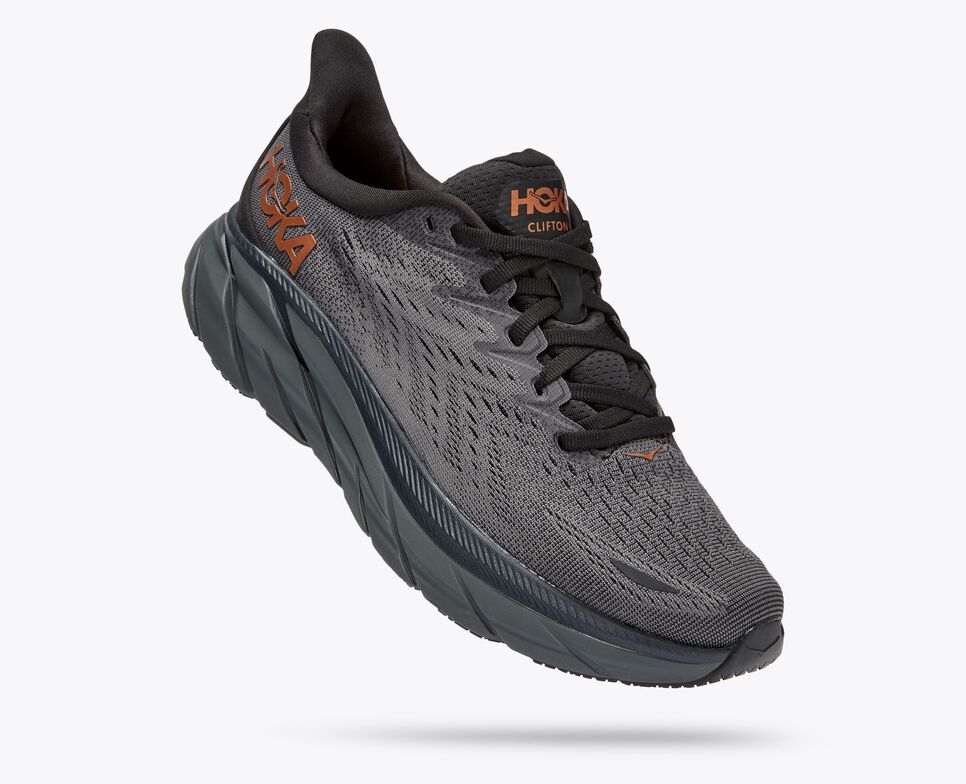 Hoka One One scarpa da corsa da donna Clifton 8 1119394/ACPP antracite-rame