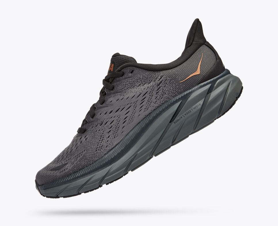 Hoka One One scarpa da corsa da donna Clifton 8 1119394/ACPP antracite-rame