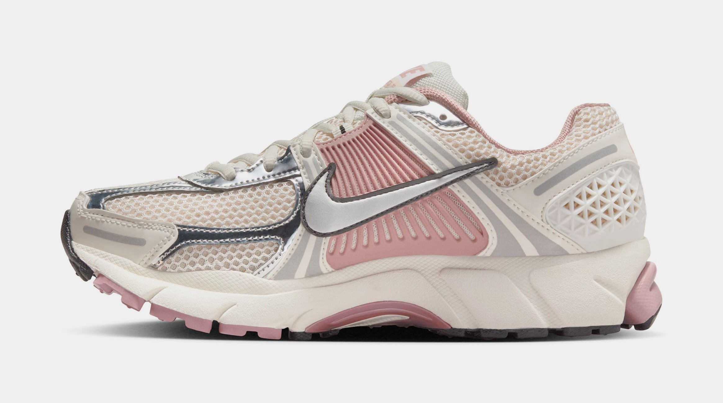 Vomero 5 Womens Running Shoes (Sail/Pearl White/Particle Pink/Sail)