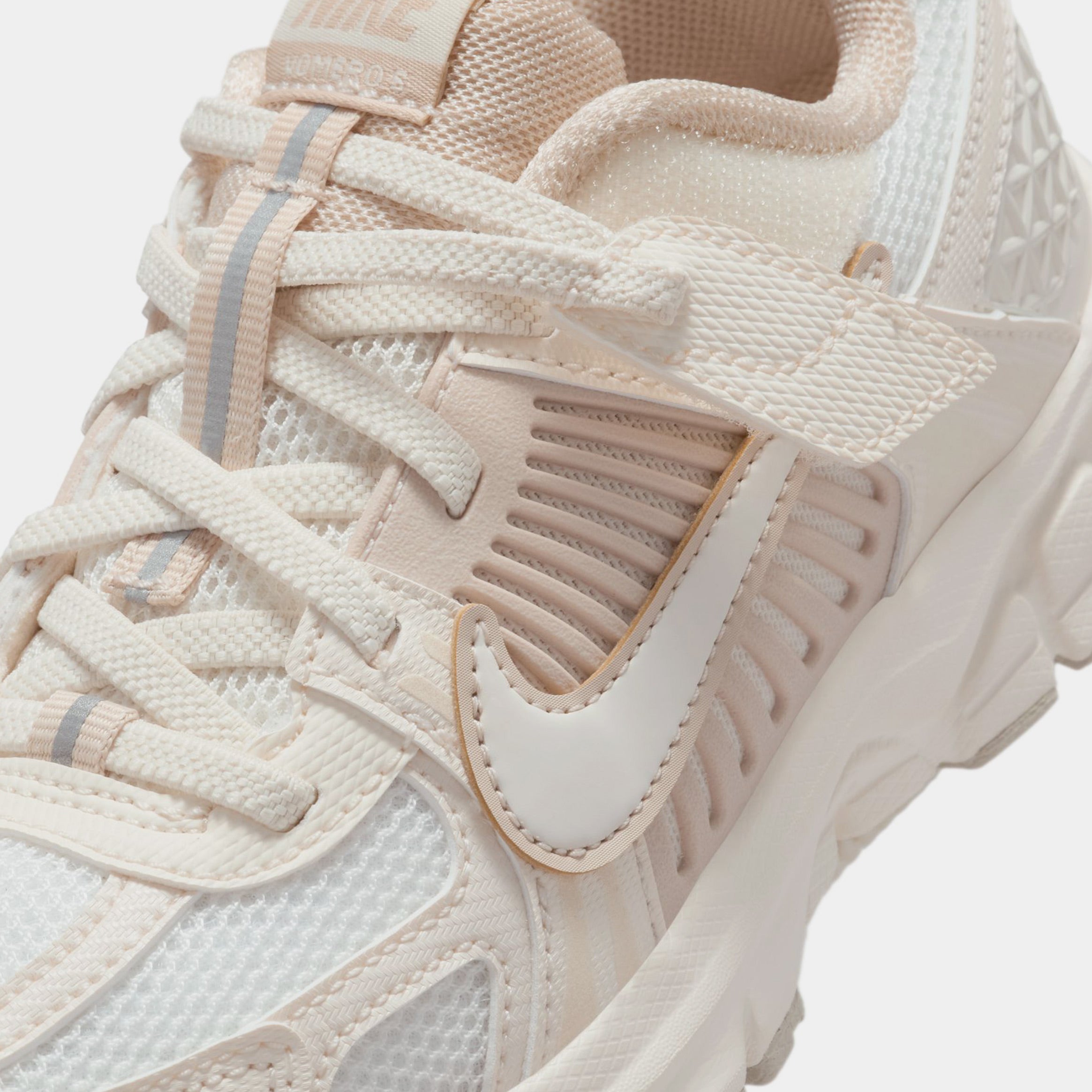 Vomero 5 Preschool Running Shoes (Pale Ivory/Pale Ivory)