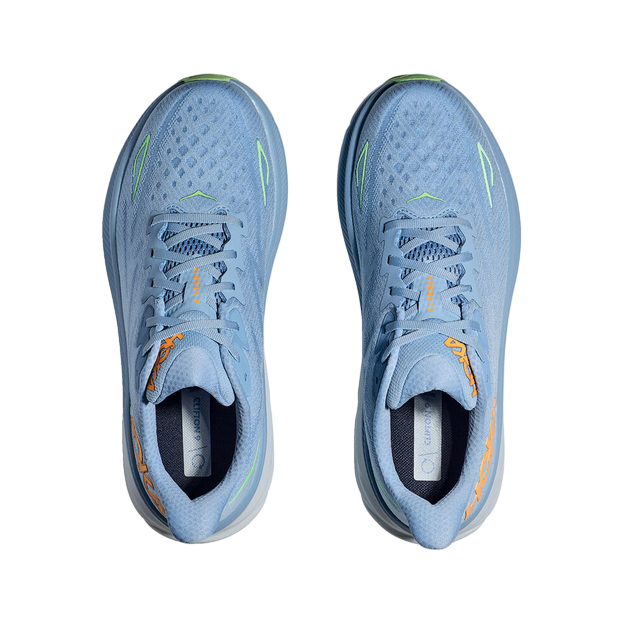 Hoka One One scarpa da corsa da uomo Clifton 9 1127895/DLL celeste