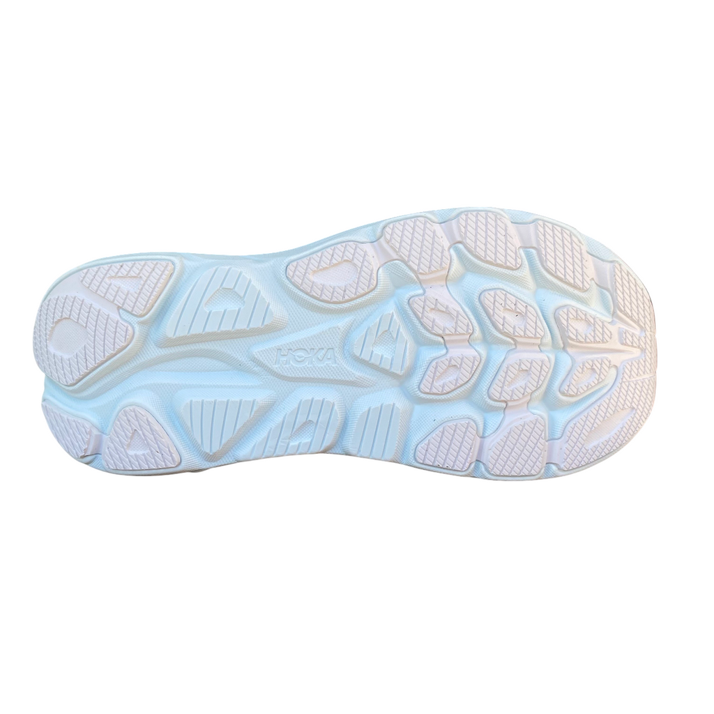Hoka One One scarpa da corsa da donna Clifton 10 1162031-WTCL bianco-cielo