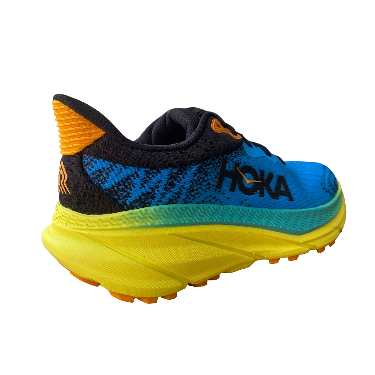 Hoka One One scarpa da corsa da montagna Challenger 7 1134497/DBEPR blu-giallo