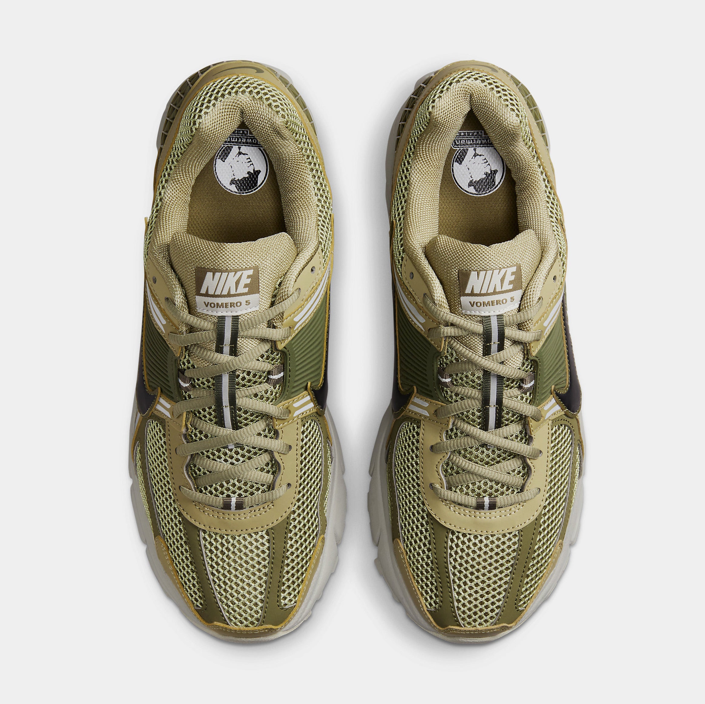 Zoom Vomero 5 Mens Running Shoes (Neutral Olive/Medium Olive/Light Bone/Black)