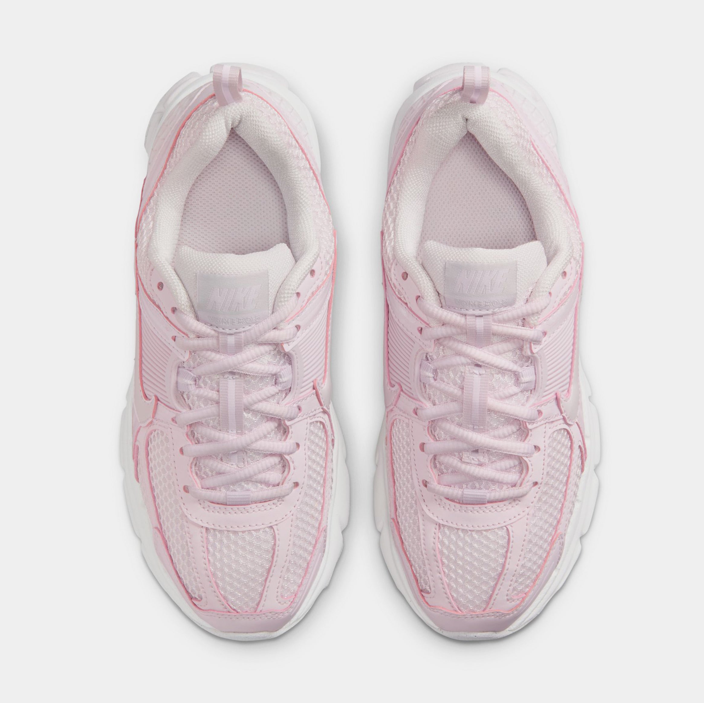 Vomero 5 Grade School Running Shoes (Pearl Pink/Vast Grey/Bleached Lilac)